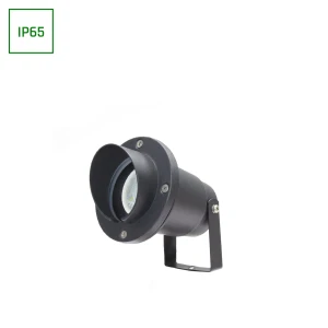 FLORI GU10 ALU ANGLE 250V IP65 98x180mm CZARNA wbijana, ruchoma