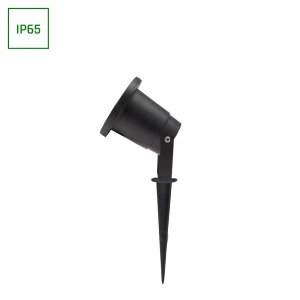FLORI GU10 ALU 250V IP65 98x145mm CZARNA wbijana, ruchoma