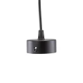 MADARA MINI II GU10 ZWIS BAZA 230V IP20 fi55*200 mm CZARNY kabel 1m