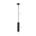 MADARA MINI II GU10 ZWIS BAZA 230V IP20 fi55*200 mm CZARNY kabel 1m