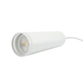 MADARA MINI RING GU10 ZWIS BAZA 230V IP20 fi55*200mm BIAŁY kabel 1m
