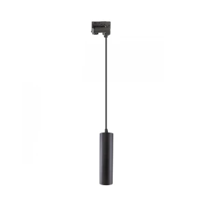 MADARA MINI II GU10 ZWIS NA SZYNOPRZEWÓD 3F 230V IP20 fi55*200mm CZARNY kabel 1m