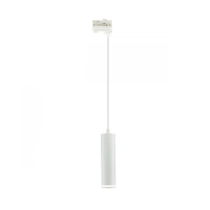 MADARA MINI RING GU10 ZWIS NA SZYNOPRZEWÓD 3F 230V IP20 fi55*200mm BIAŁY kabel 1m