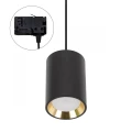 CHLOE GU10 MINI NATYNKOWA GU10 250V IP20 70x100mm CZARNY, ŚRODEK ZŁOTY okrągła TRACK