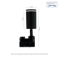 MADARA MINI RING II GU10 NA SZYNOPRZEWÓD 3F GU10 250V IP20 55x110x185mm CZARNY