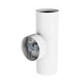 SQUALLA VARIOSA TUBO 2XGU10 KINKIET 230V IP20 55X160X90MM BIAŁY OKRĄGŁA