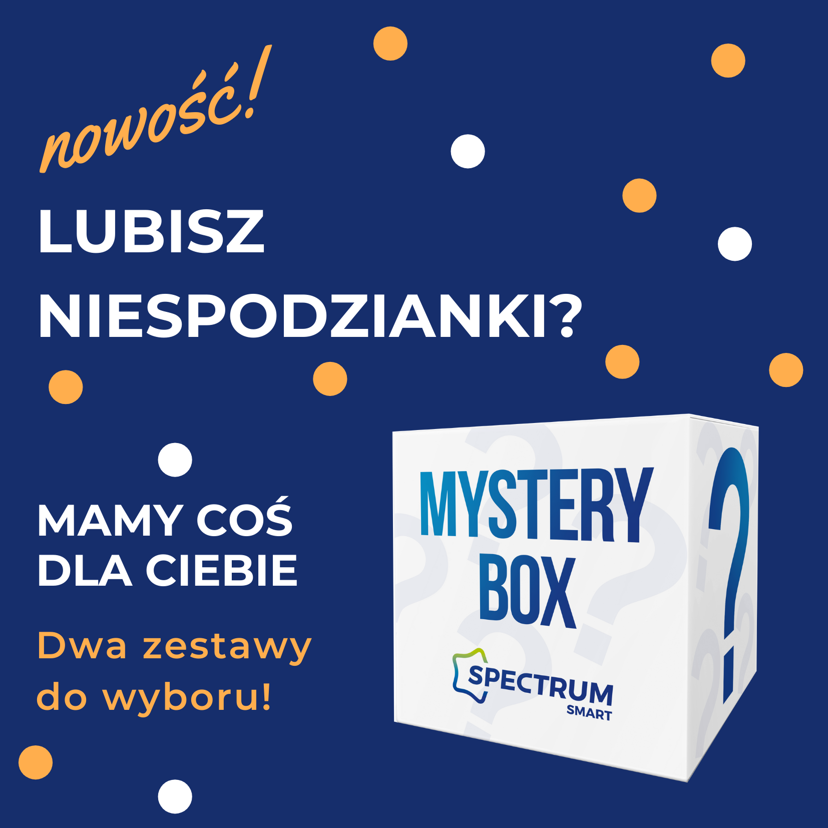 Smart żarówki - inteligentne oświetlenie Mystery Box Spectrum SMART